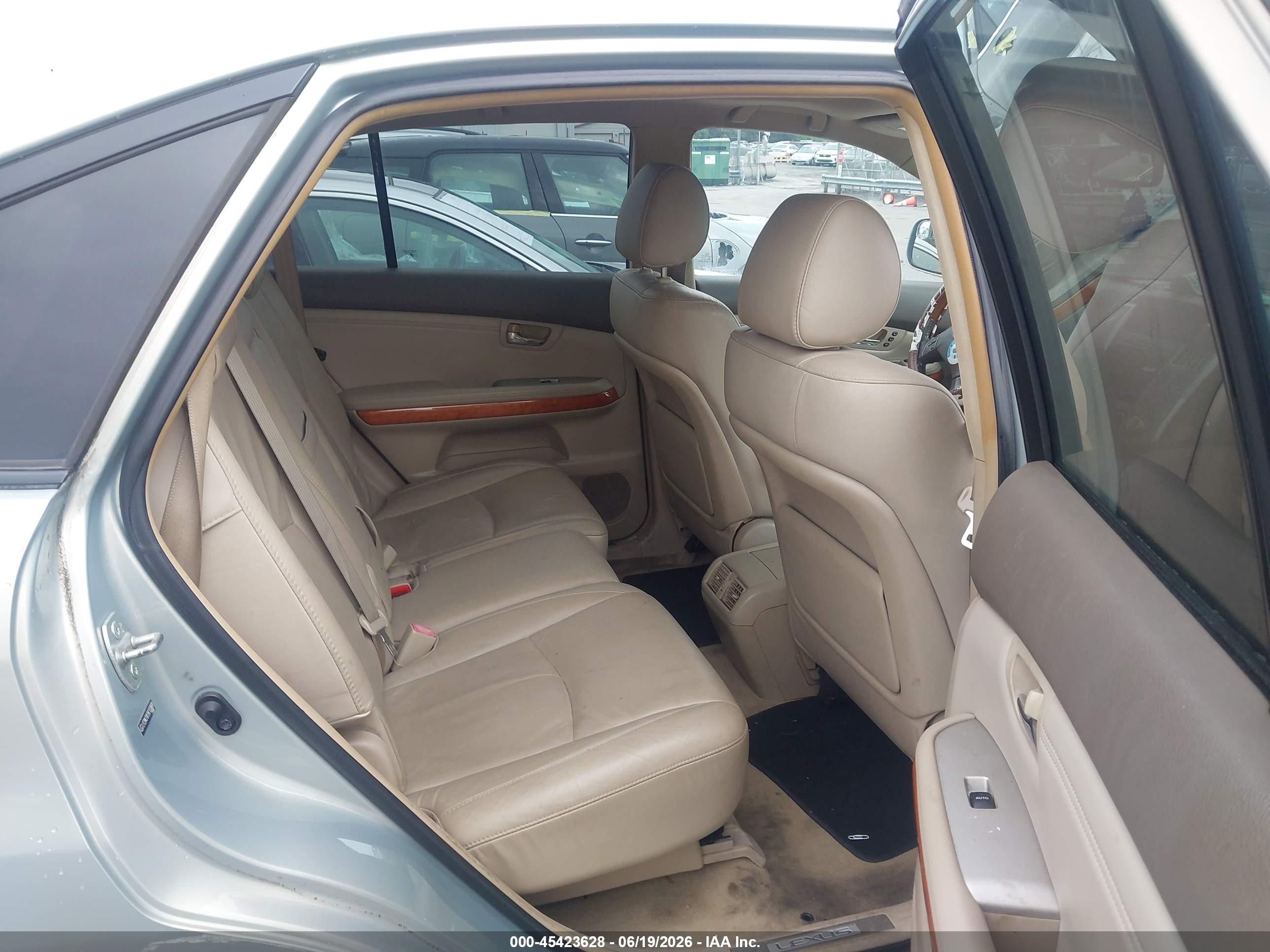 2009 Lexus Rx 350   Light Blue vin: 2T2HK31U19C133669