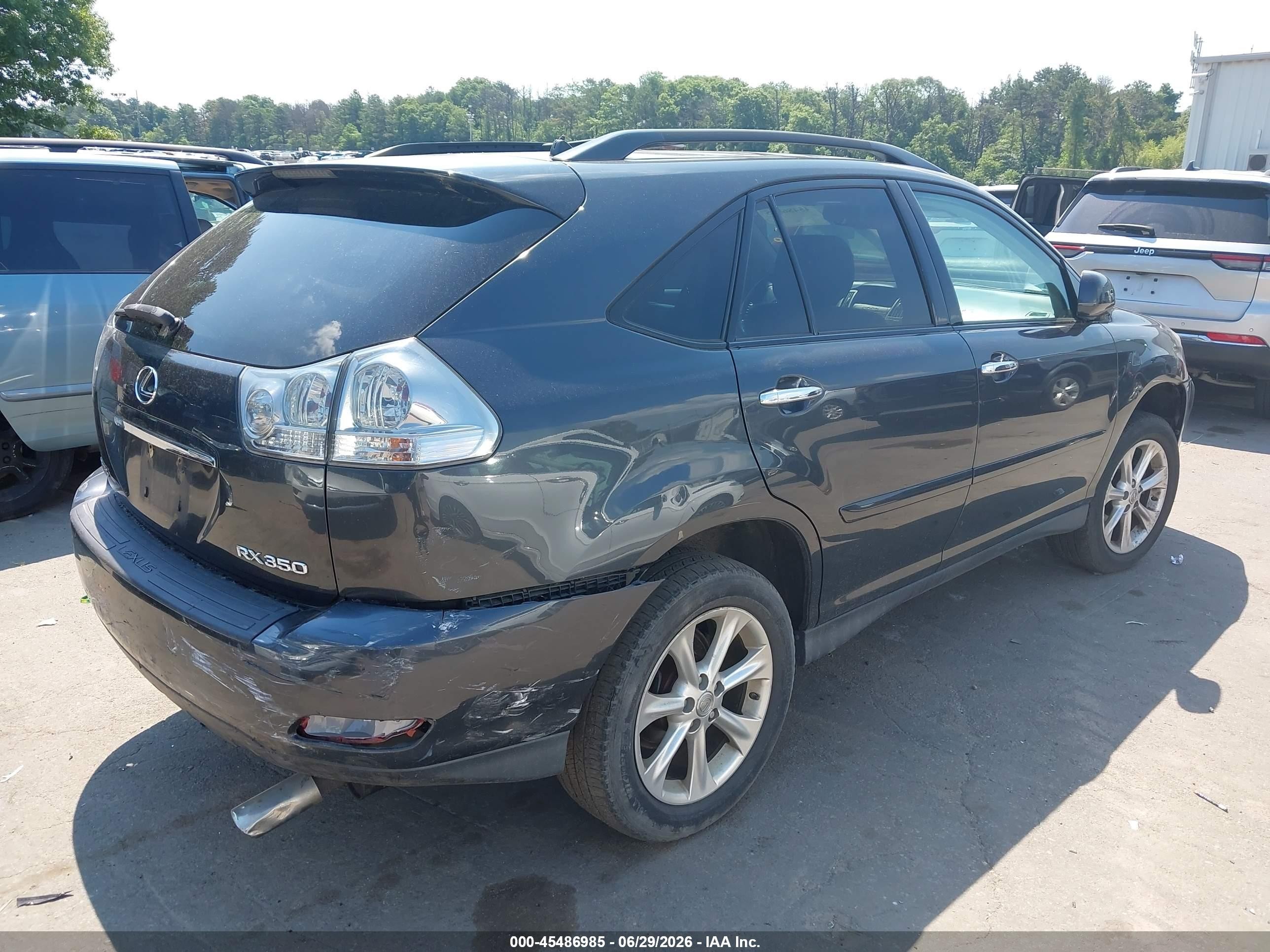 2009 Lexus Rx 350   Gray vin: 2T2HK31U19C135289
