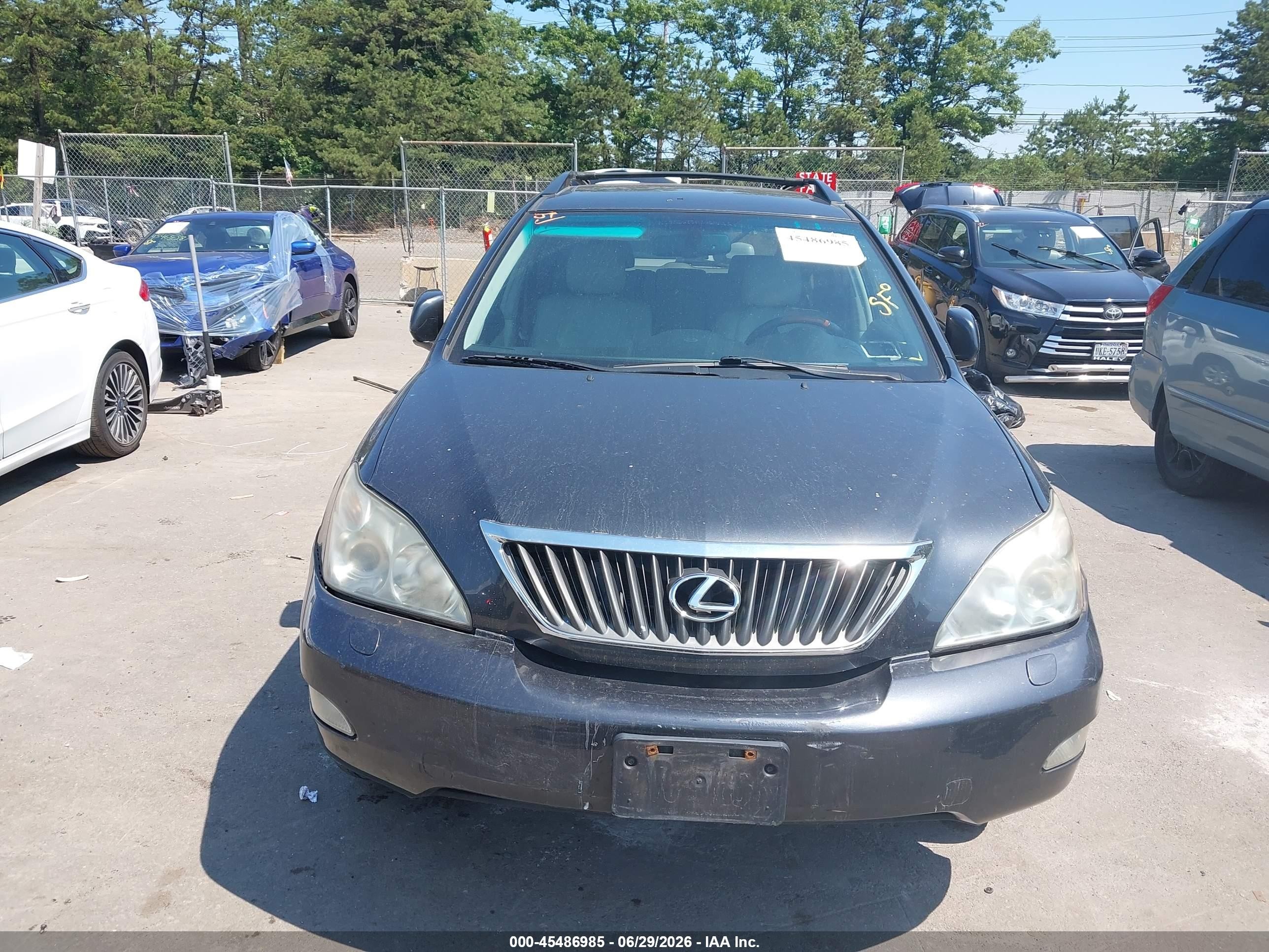 2009 Lexus Rx 350   Gray vin: 2T2HK31U19C135289