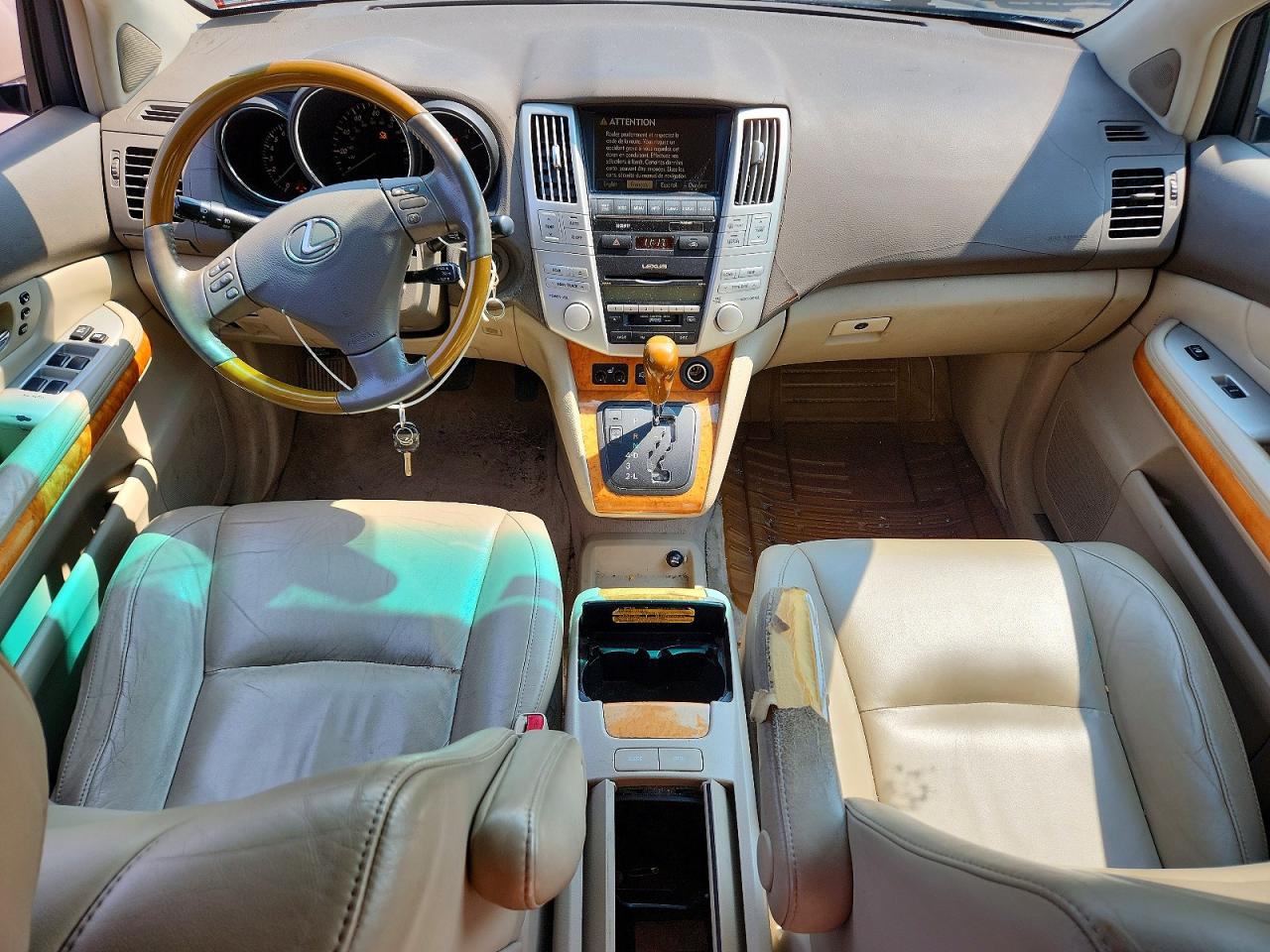 2007 Lexus Rx 350 Tan vin: 2T2HK31U27C001811