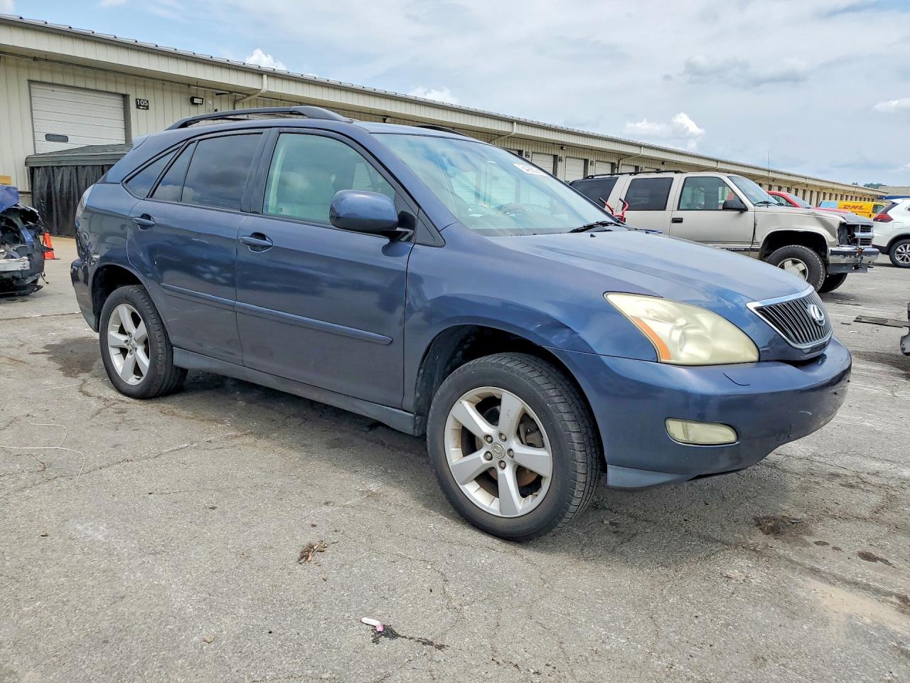 2007 Lexus Rx 350 Blue vin: 2T2HK31U27C004823