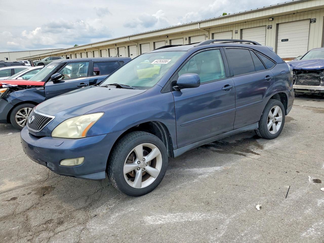 2007 Lexus Rx 350 Blue vin: 2T2HK31U27C004823