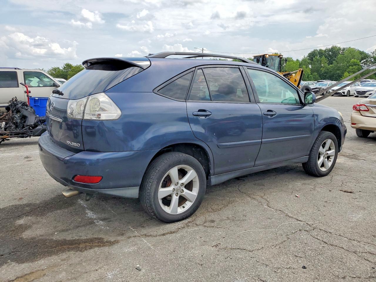 2007 Lexus Rx 350 Blue vin: 2T2HK31U27C004823