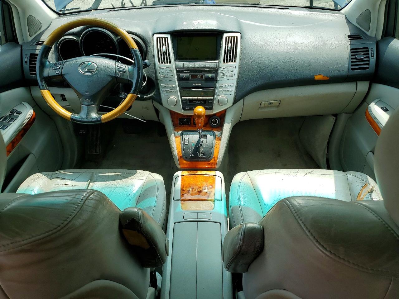 2007 Lexus Rx 350 Blue vin: 2T2HK31U27C004823