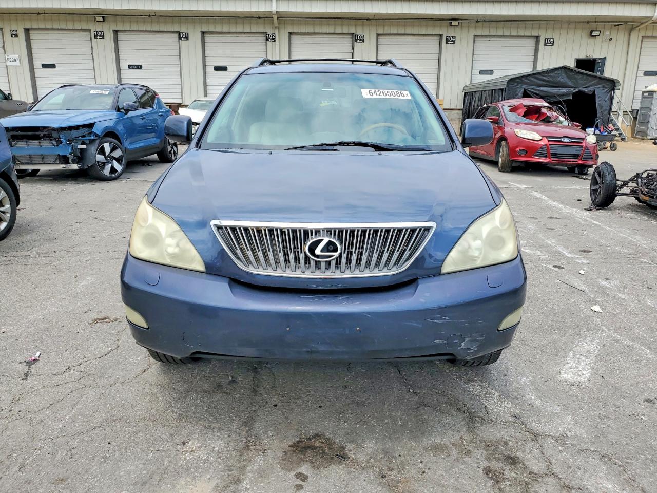 2007 Lexus Rx 350 Blue vin: 2T2HK31U27C004823