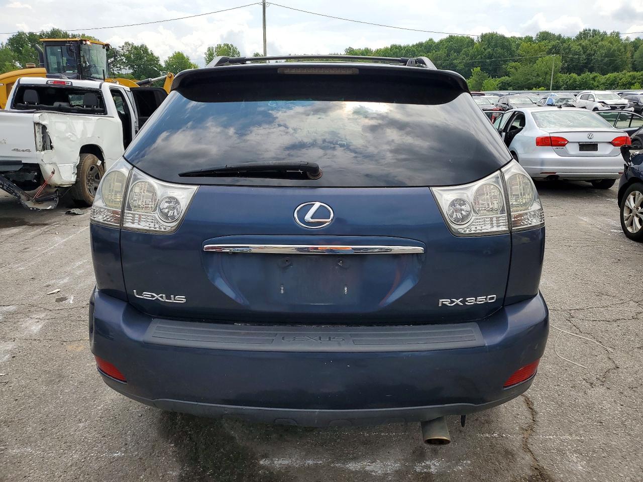 2007 Lexus Rx 350 Blue vin: 2T2HK31U27C004823