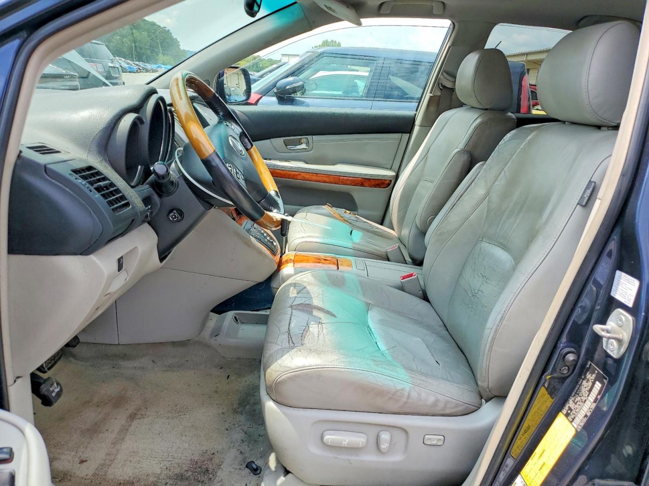 2007 Lexus Rx 350 Blue vin: 2T2HK31U27C004823
