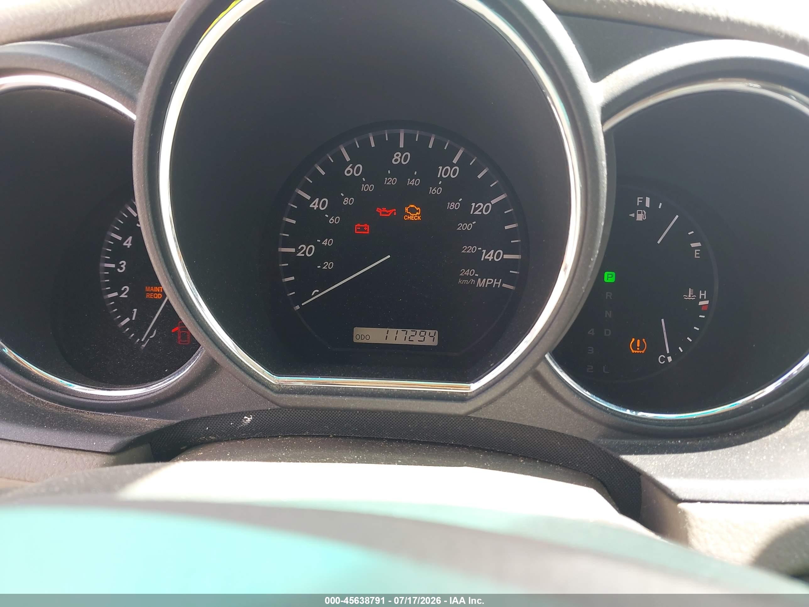 2007 Lexus Rx 350 Желто-коричневый vin: 2T2HK31U27C005521