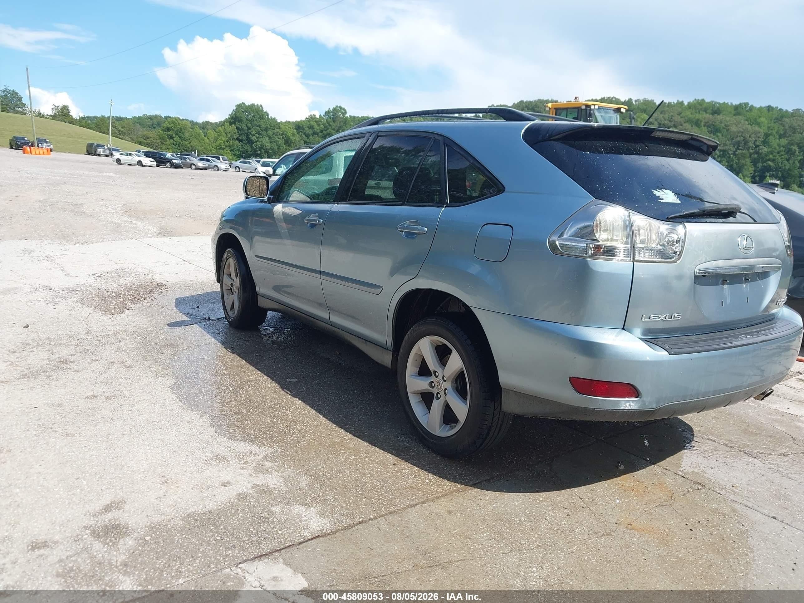 2007 Lexus Rx 350   Blue vin: 2T2HK31U27C006653