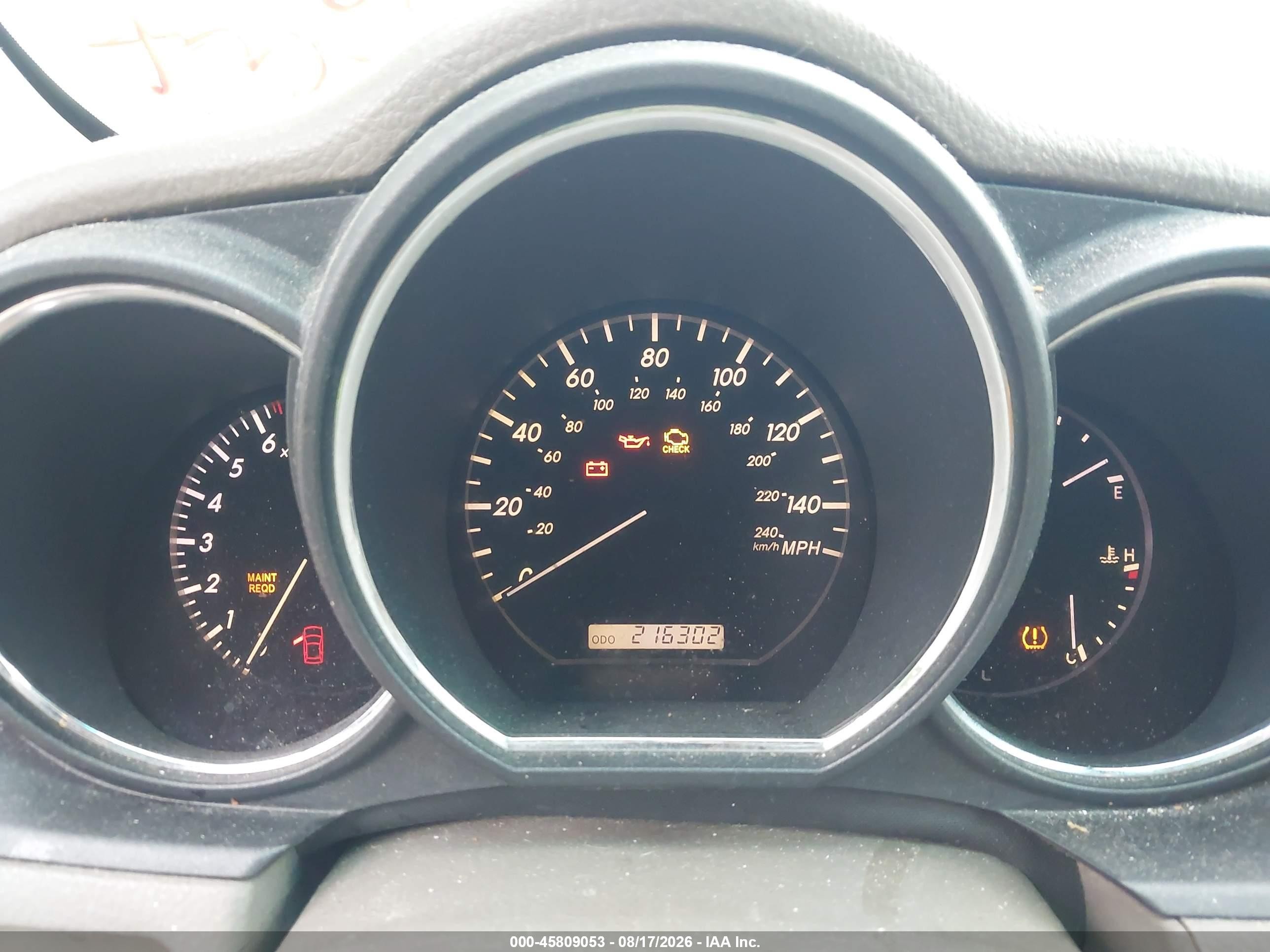 2007 Lexus Rx 350   Blue vin: 2T2HK31U27C006653