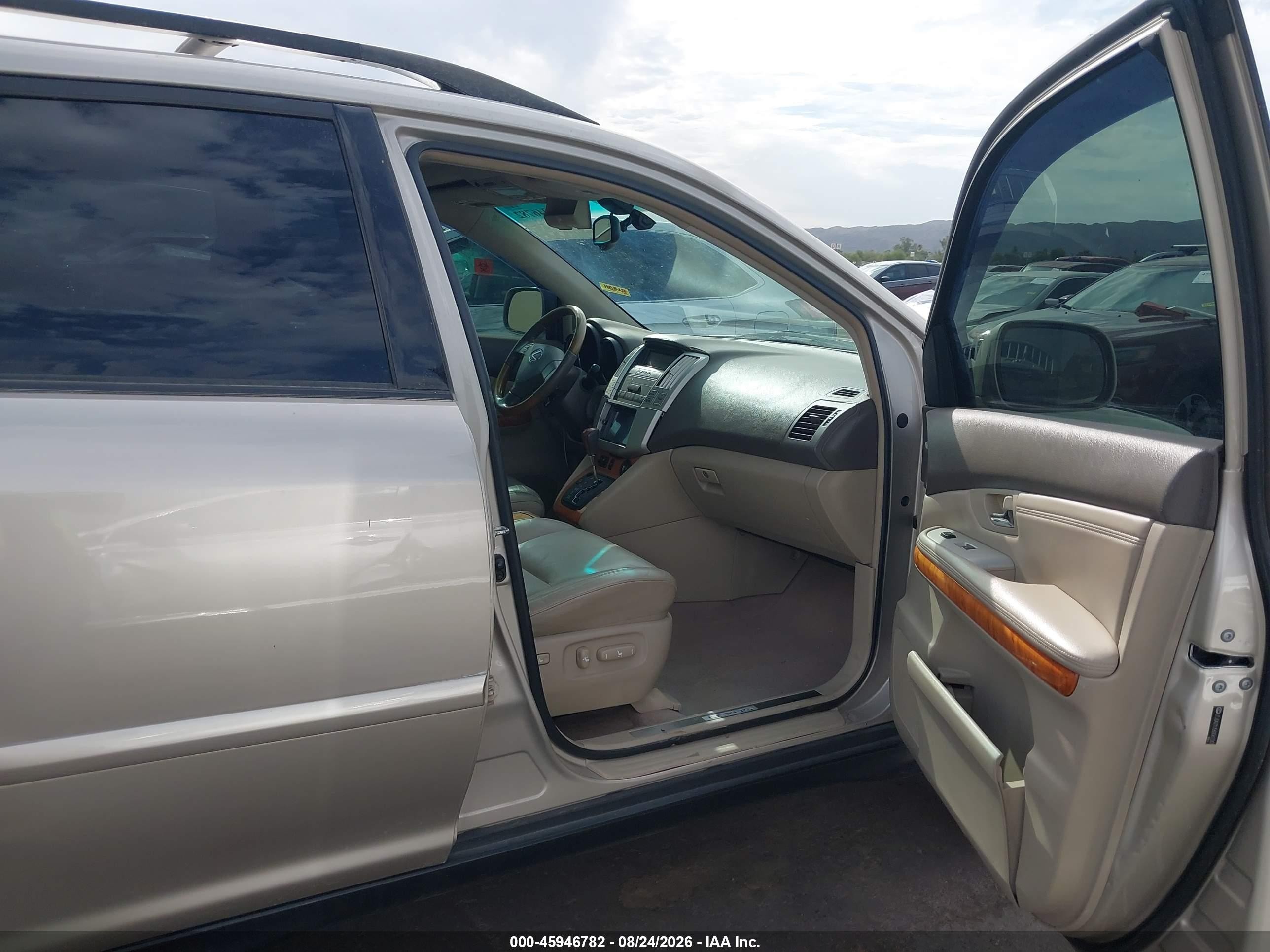 2007 Lexus Rx 350   Gold vin: 2T2HK31U27C011450
