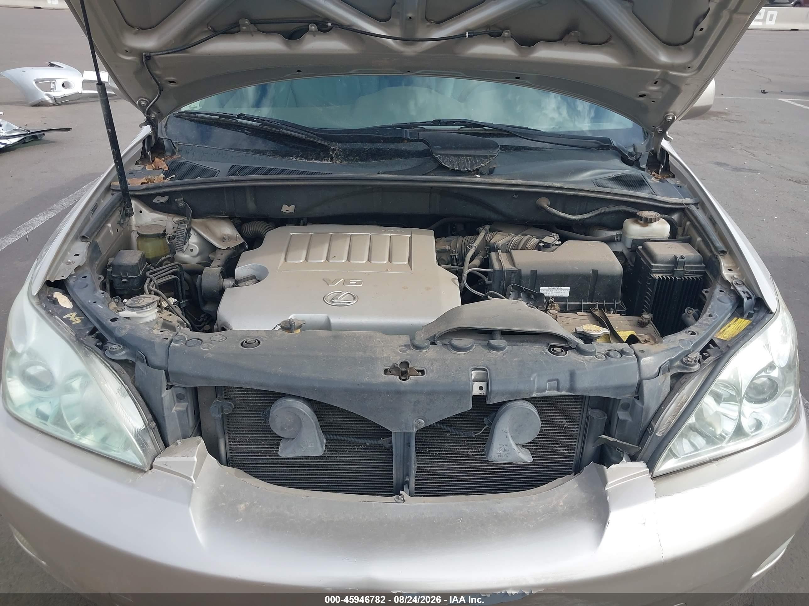 2007 Lexus Rx 350   Gold vin: 2T2HK31U27C011450