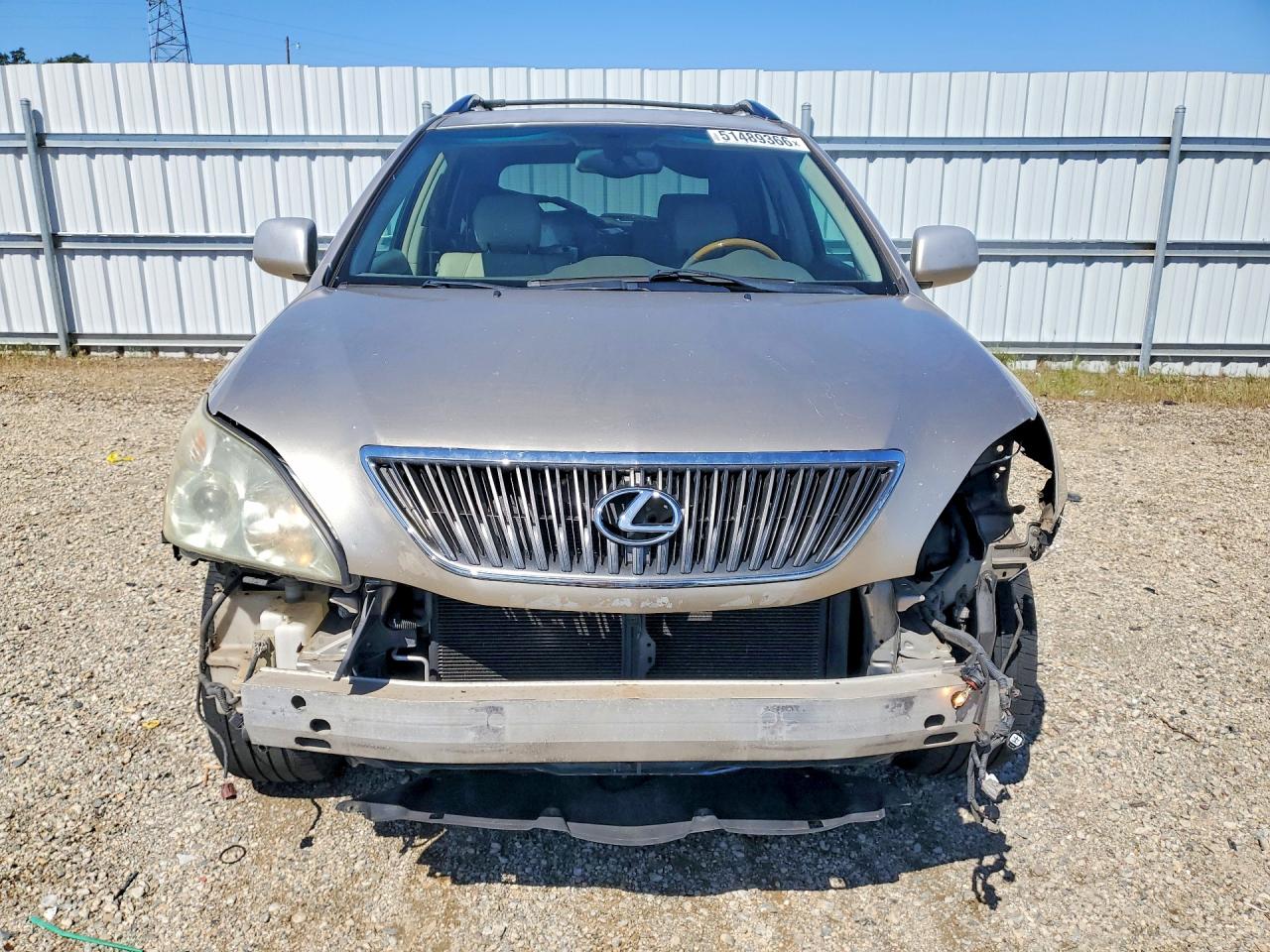 2007 Lexus Rx 350 Silver vin: 2T2HK31U27C012226