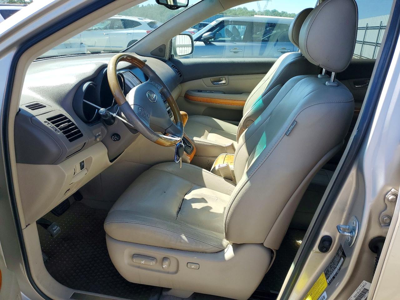 2007 Lexus Rx 350 Silver vin: 2T2HK31U27C012226