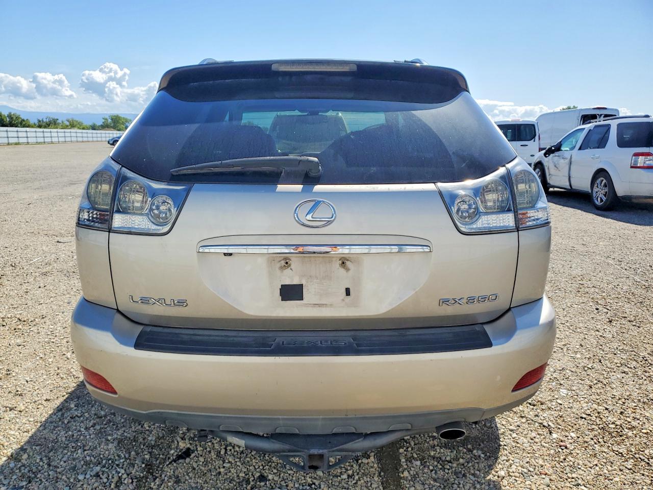 2007 Lexus Rx 350 Silver vin: 2T2HK31U27C012226