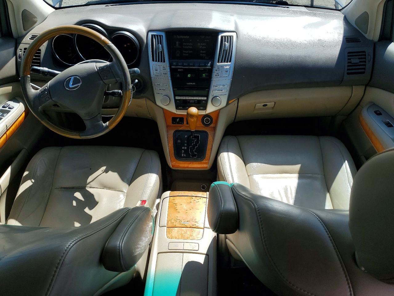 2007 Lexus Rx 350 Silver vin: 2T2HK31U27C012226