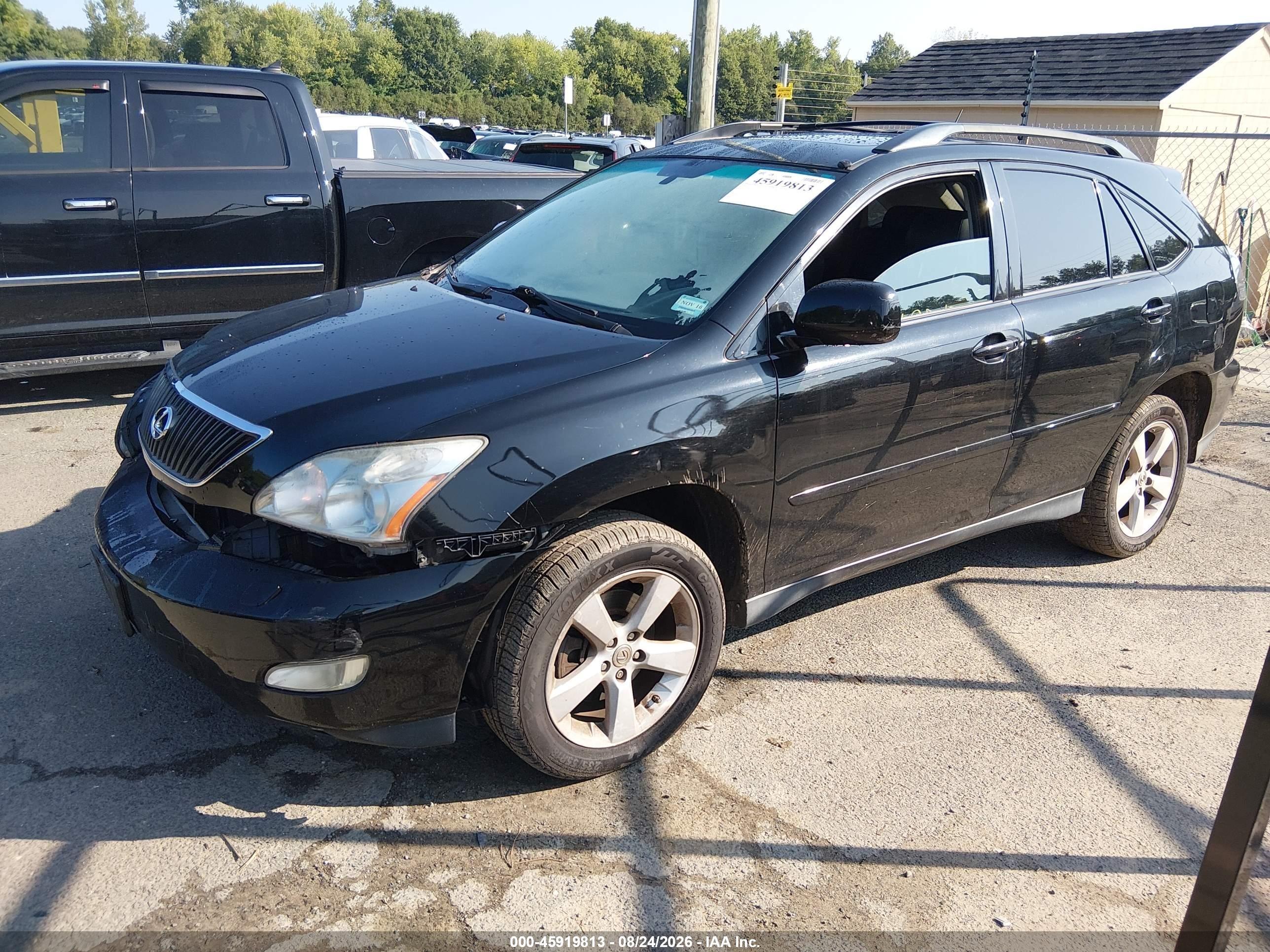 2007 Lexus Rx 350 Black vin: 2T2HK31U27C012825