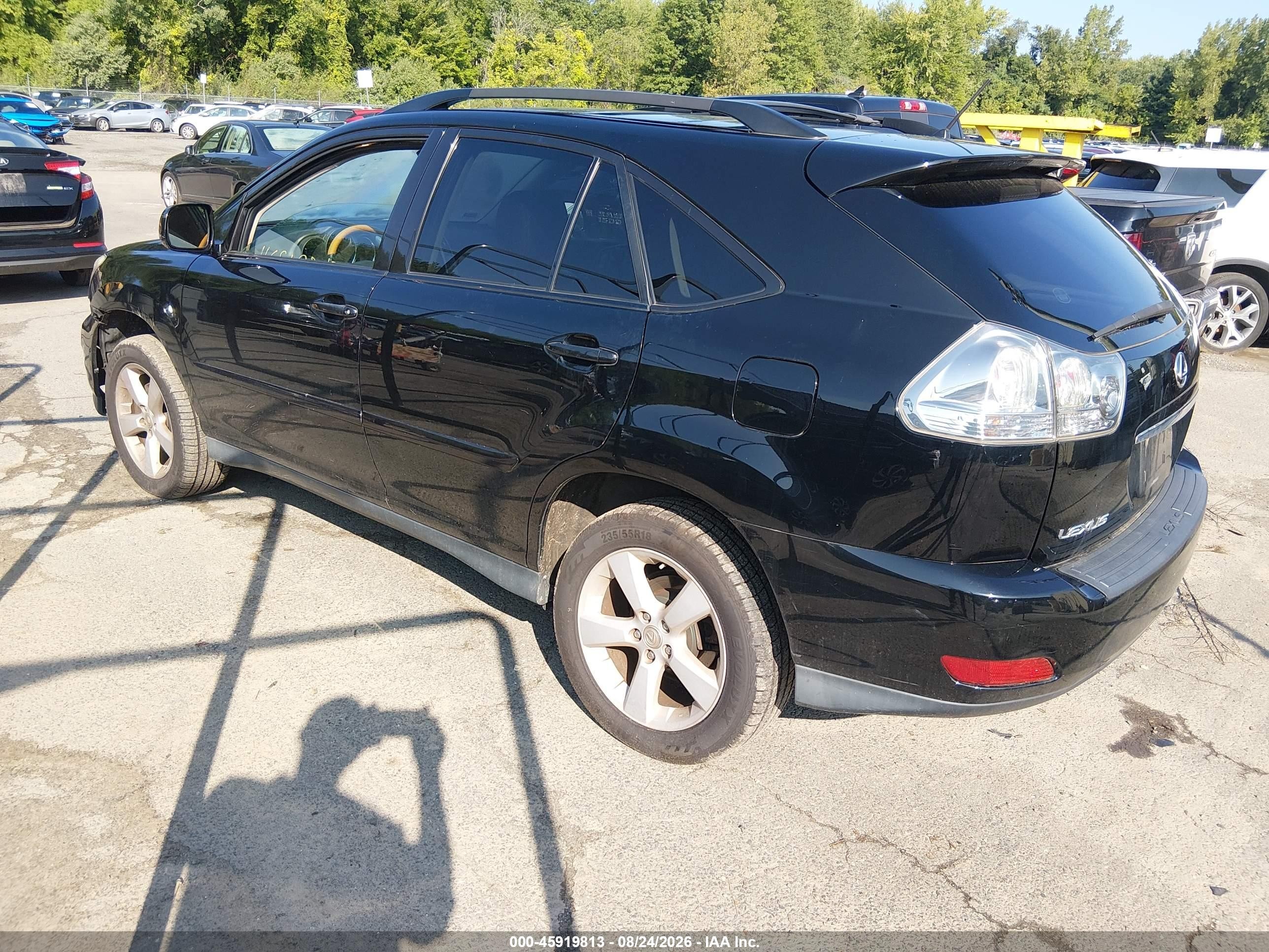 2007 Lexus Rx 350 Black vin: 2T2HK31U27C012825