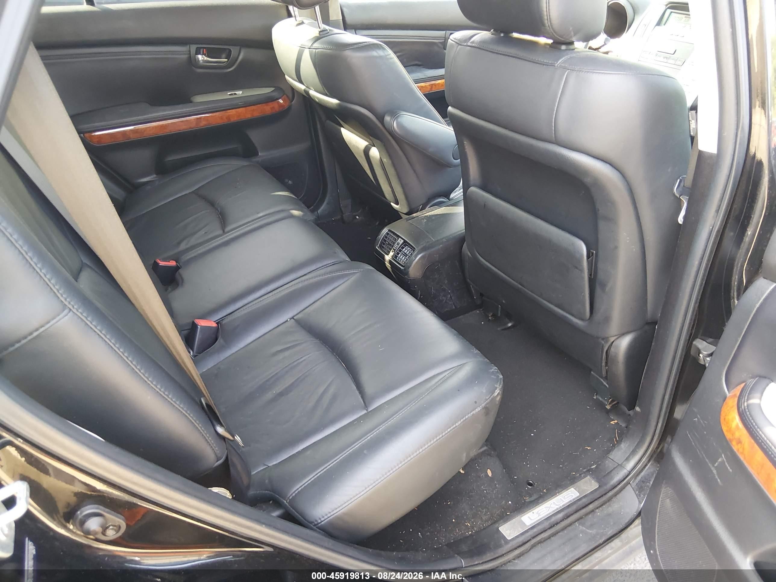 2007 Lexus Rx 350 Black vin: 2T2HK31U27C012825