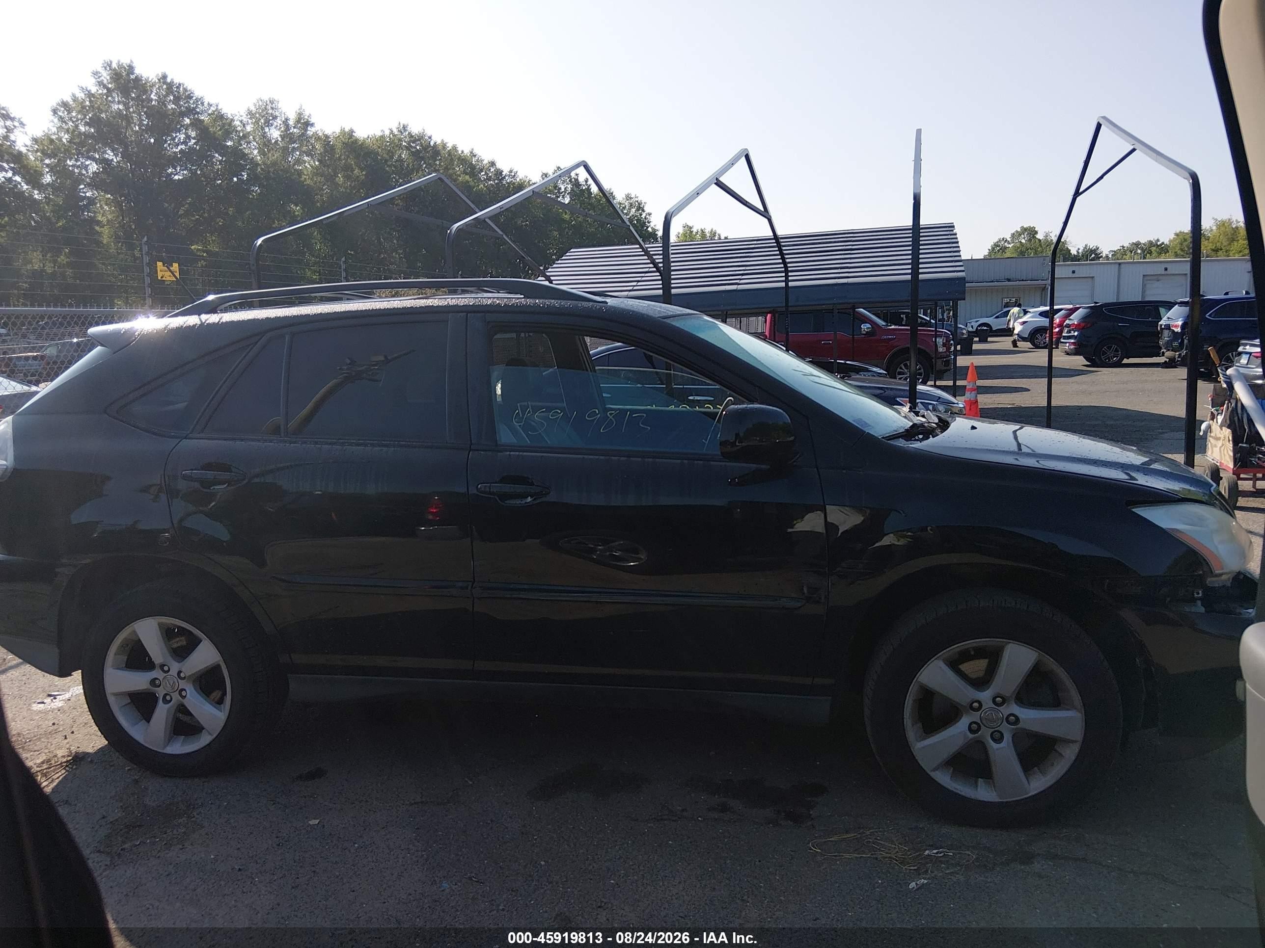 2007 Lexus Rx 350 Black vin: 2T2HK31U27C012825