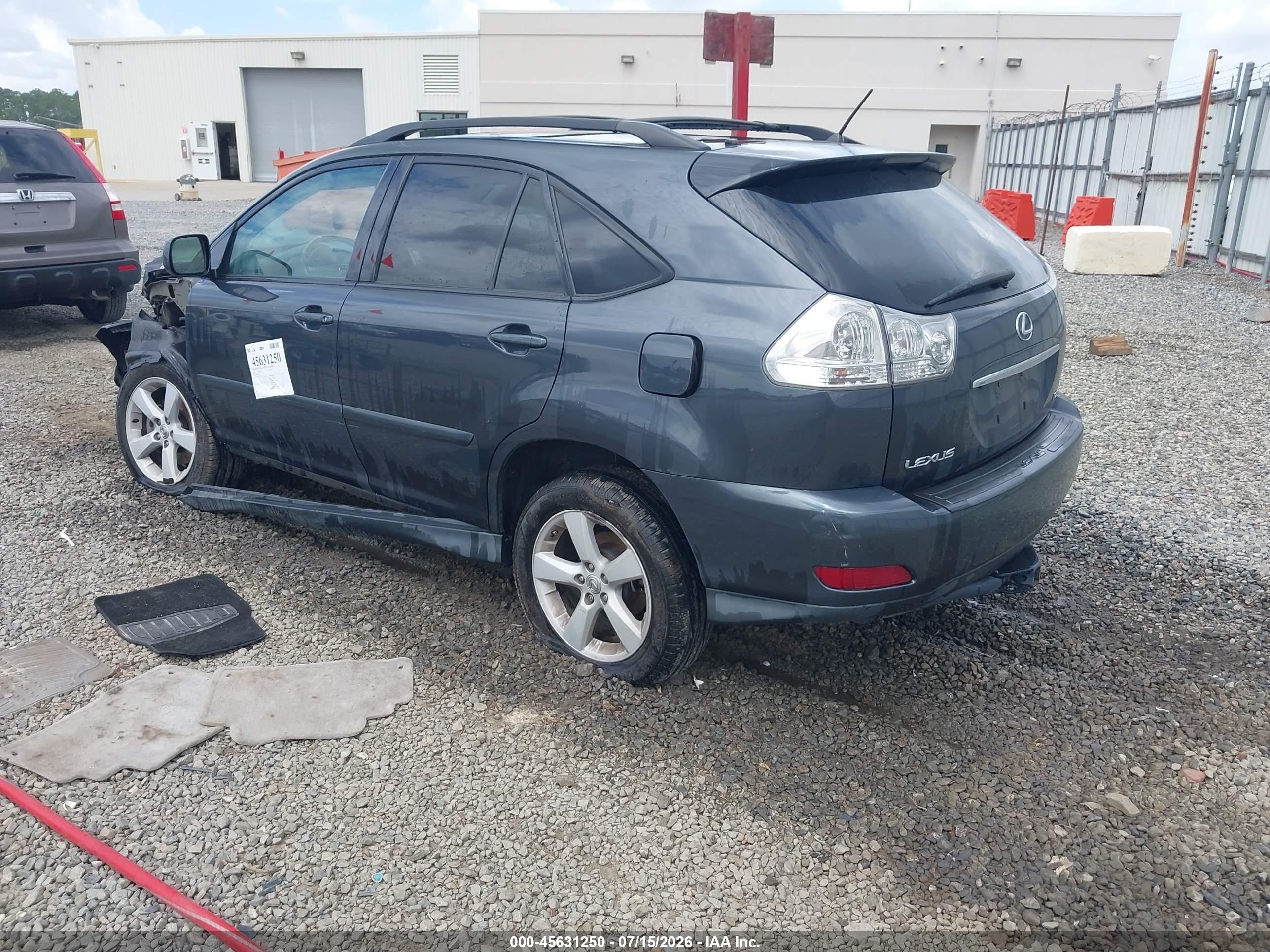 2007 Lexus Rx 350   Gray vin: 2T2HK31U27C014025