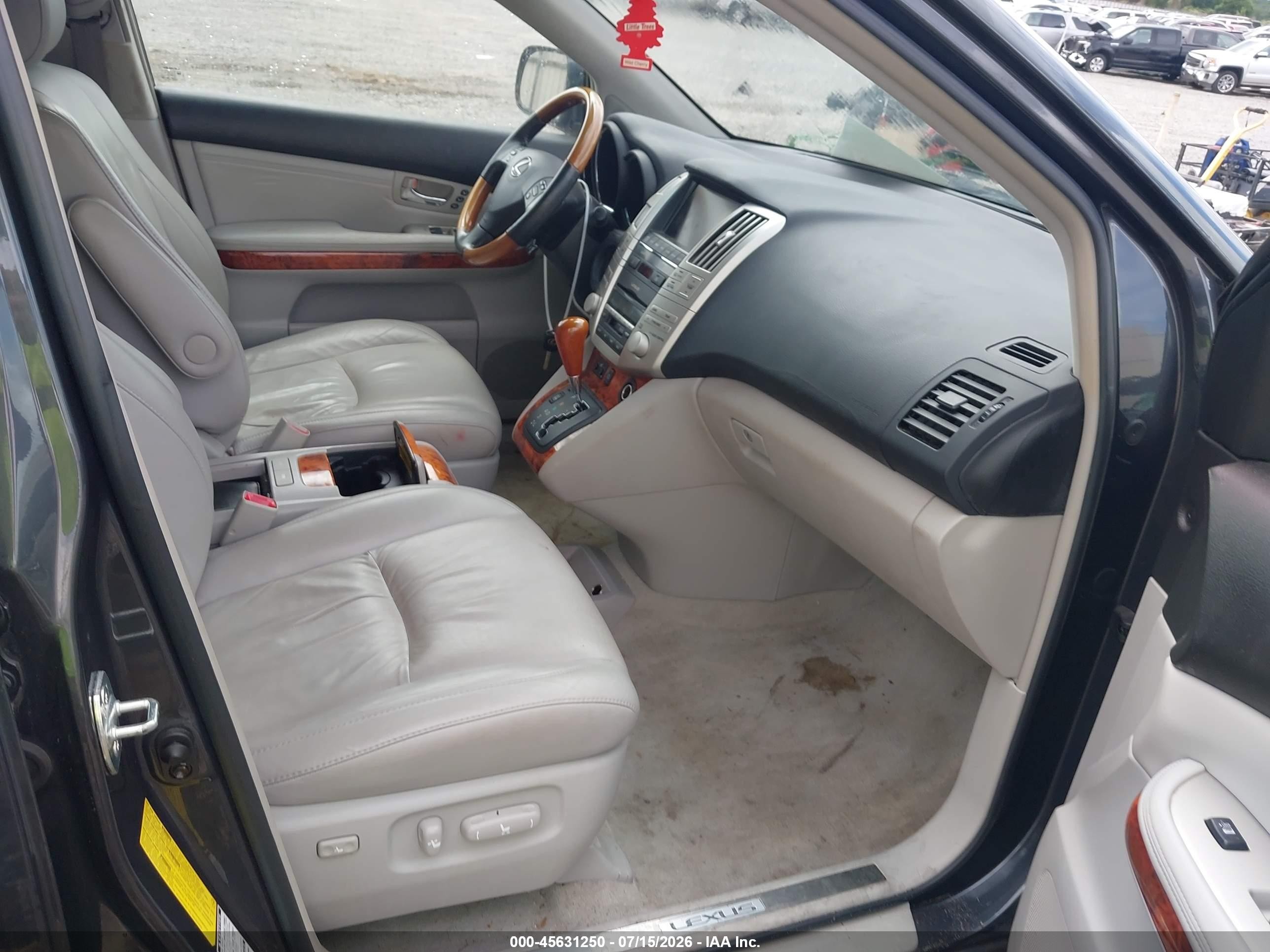 2007 Lexus Rx 350   Gray vin: 2T2HK31U27C014025