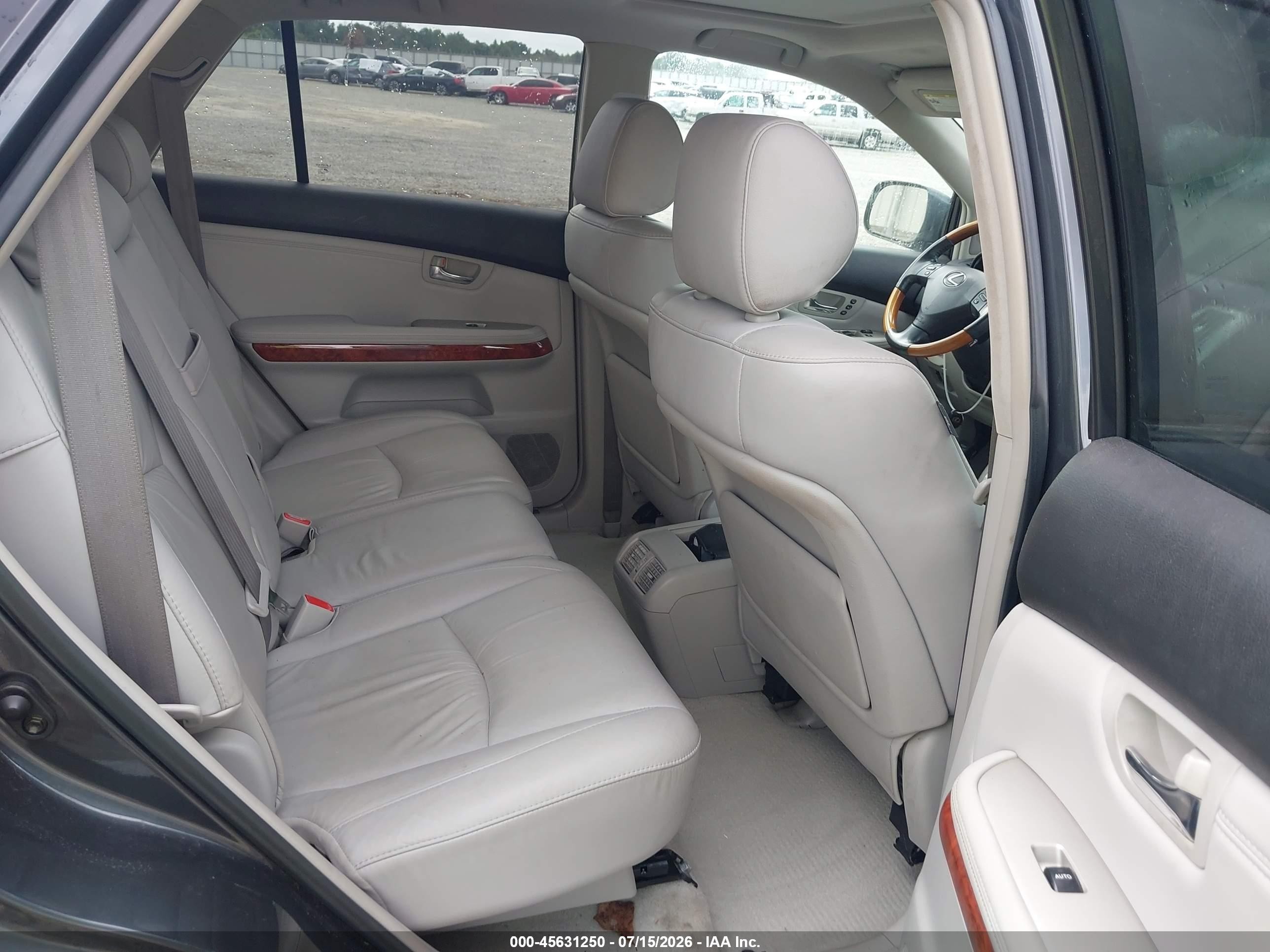 2007 Lexus Rx 350   Gray vin: 2T2HK31U27C014025