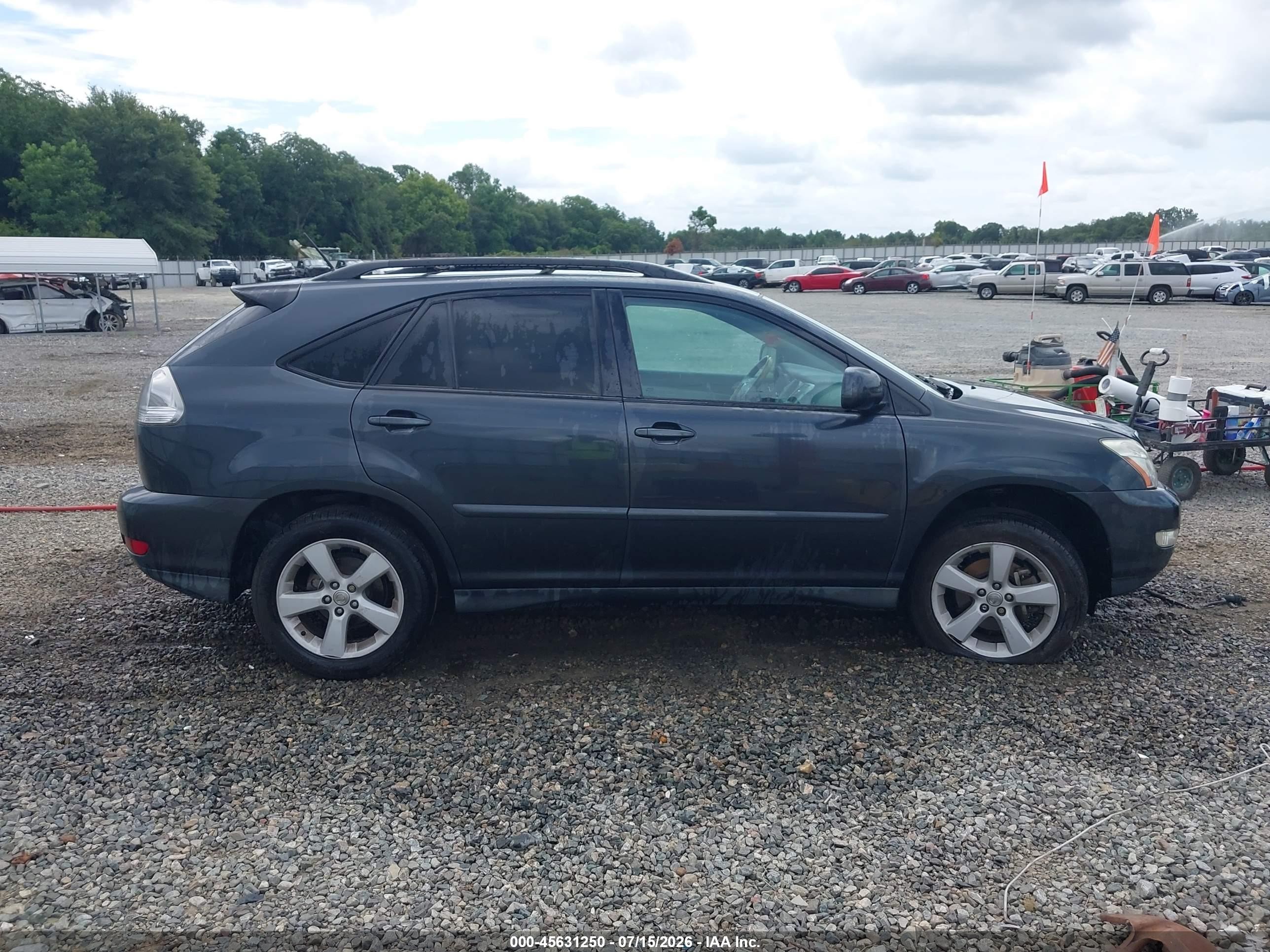 2007 Lexus Rx 350   Gray vin: 2T2HK31U27C014025