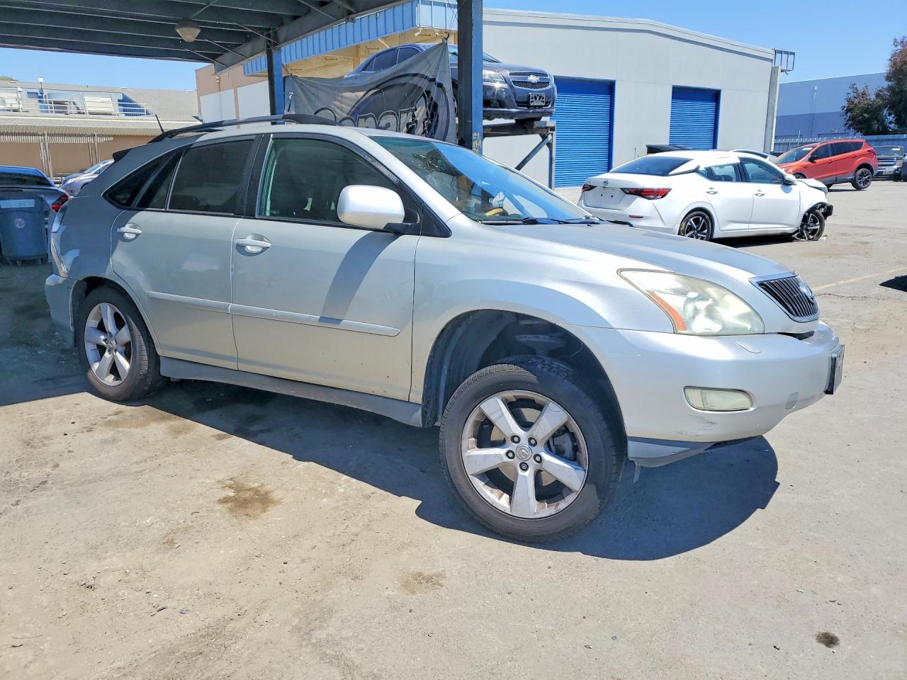 2007 Lexus Rx 350 Silver vin: 2T2HK31U27C014882