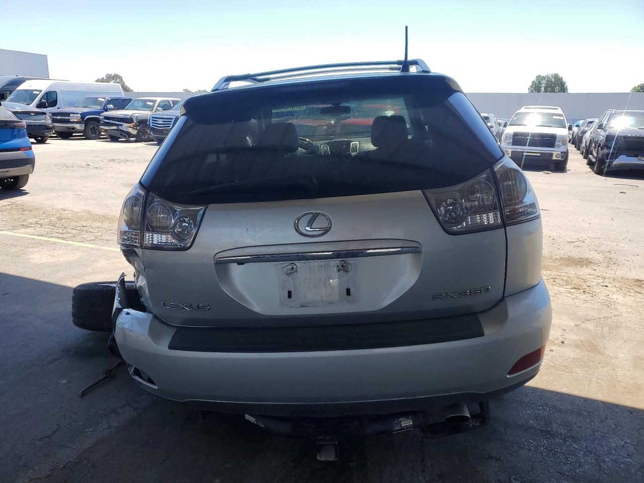 2007 Lexus Rx 350 Silver vin: 2T2HK31U27C014882