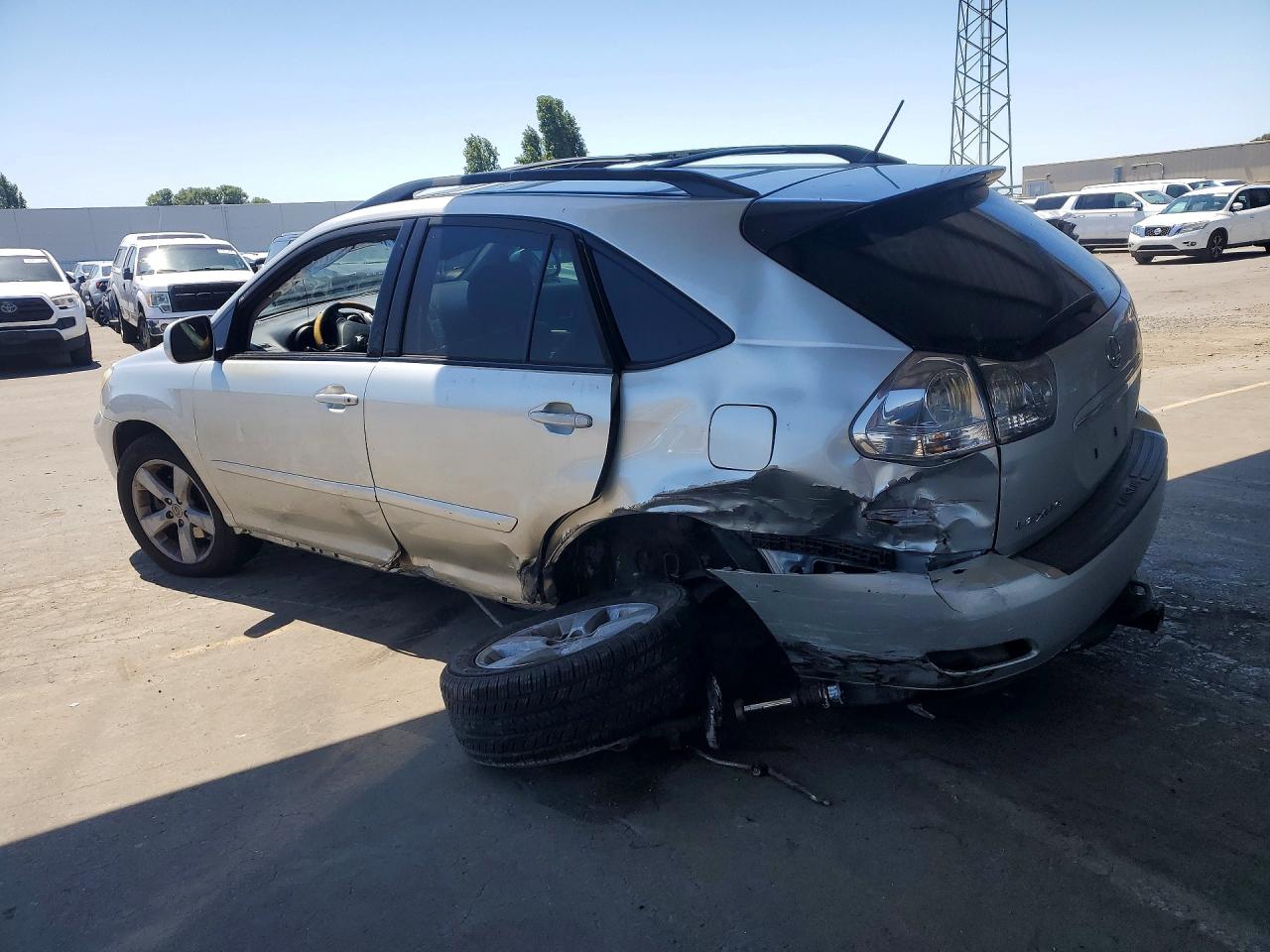 2007 Lexus Rx 350 Silver vin: 2T2HK31U27C014882