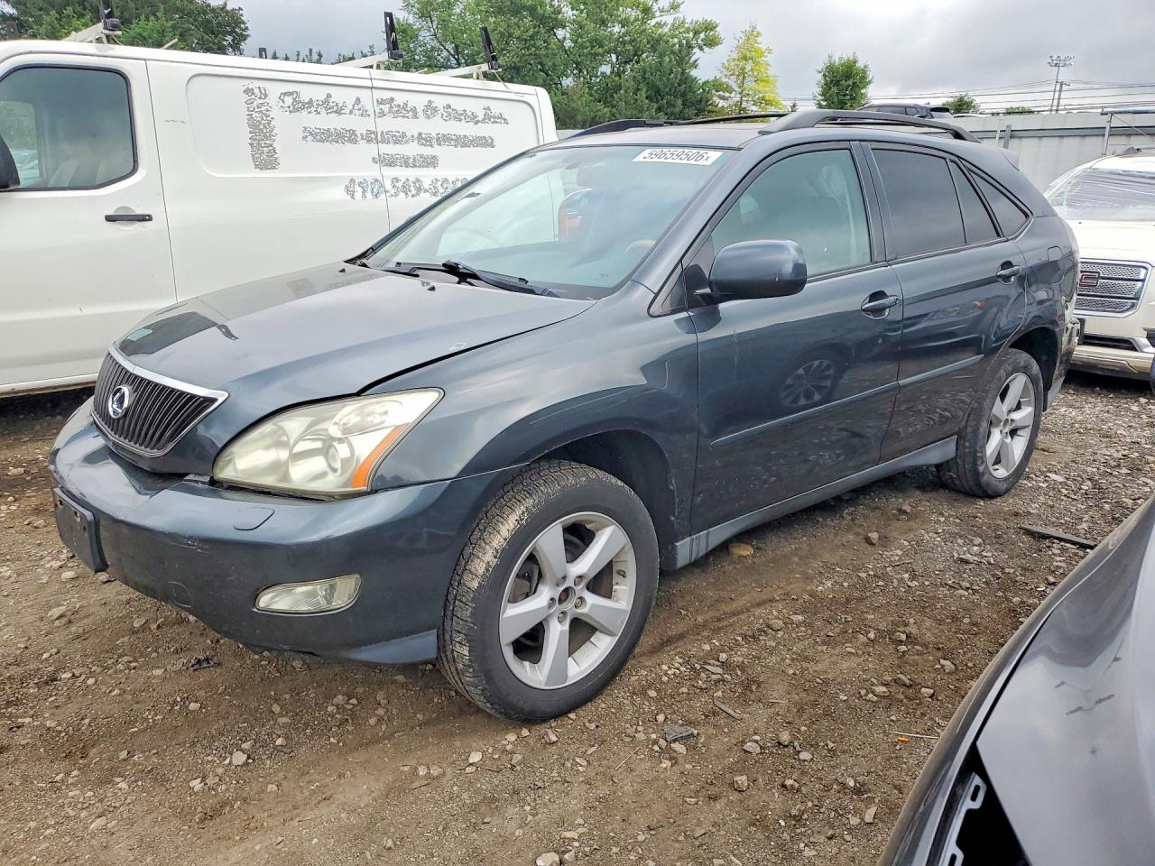 2007 Lexus Rx 350 Gray vin: 2T2HK31U27C022111
