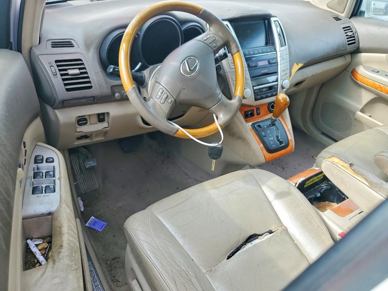 2007 Lexus Rx 350 White vin: 2T2HK31U27C024263