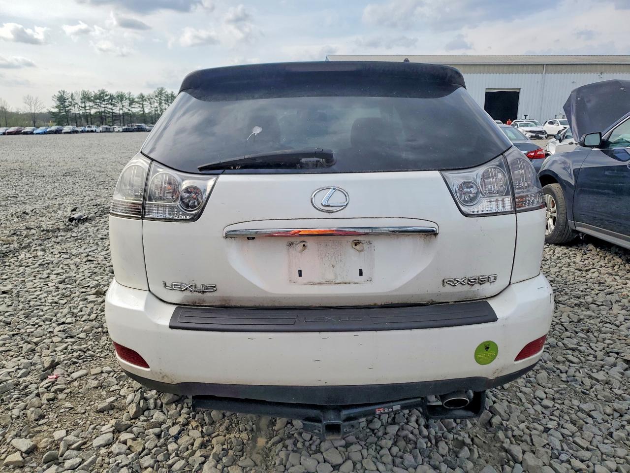 2007 Lexus Rx 350 White vin: 2T2HK31U27C024263