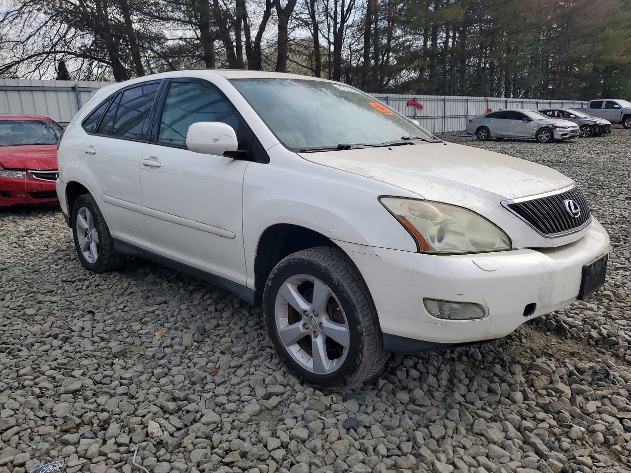 2007 Lexus Rx 350 White vin: 2T2HK31U27C024263