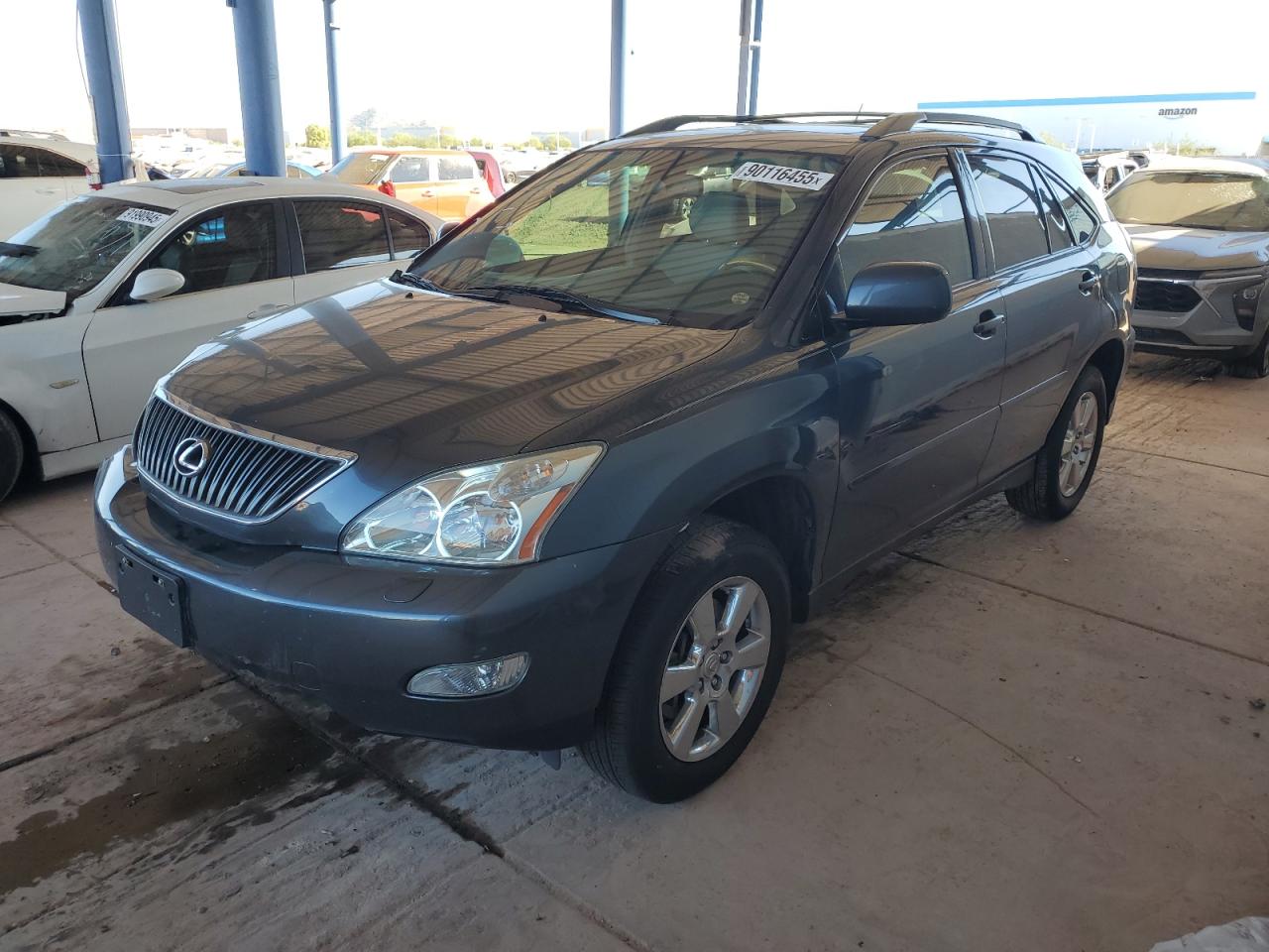2007 Lexus Rx 350 Gray vin: 2T2HK31U27C025106