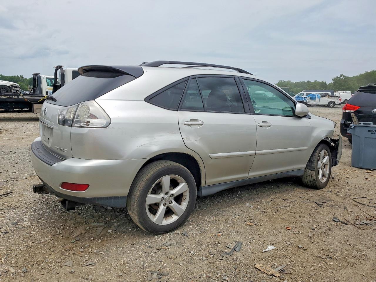 2007 Lexus Rx 350 Silver vin: 2T2HK31U27C026143