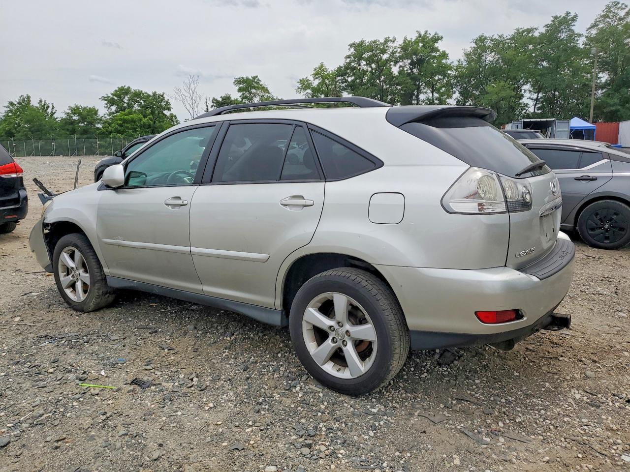 2007 Lexus Rx 350 Silver vin: 2T2HK31U27C026143