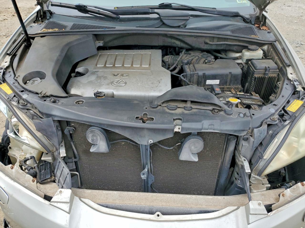 2007 Lexus Rx 350 Silver vin: 2T2HK31U27C026143