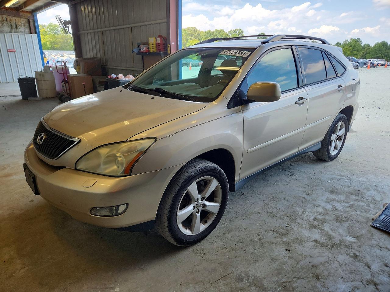 2007 Lexus Rx 350 Золотой vin: 2T2HK31U27C032637