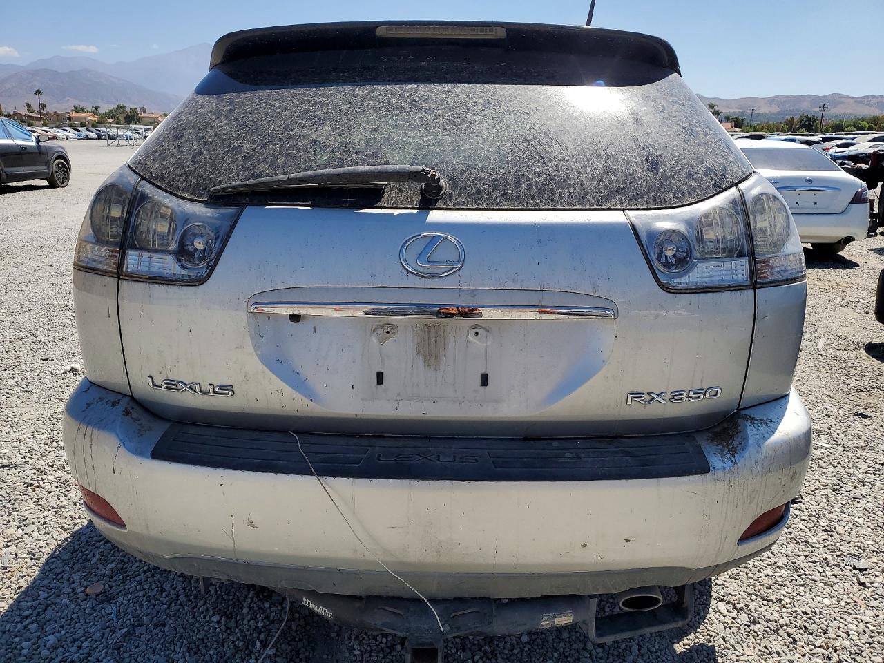 2007 Lexus Rx 350 Silver vin: 2T2HK31U27C036669