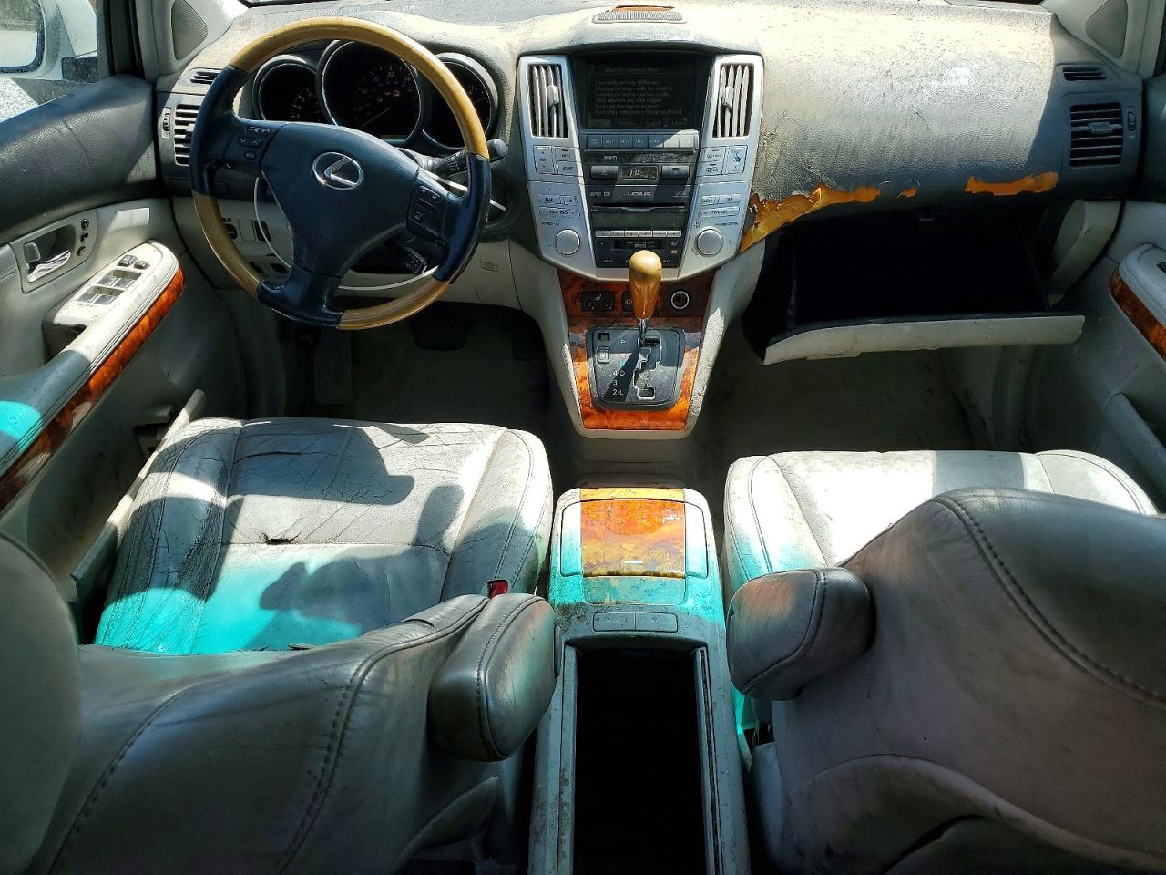 2007 Lexus Rx 350 Silver vin: 2T2HK31U27C036669