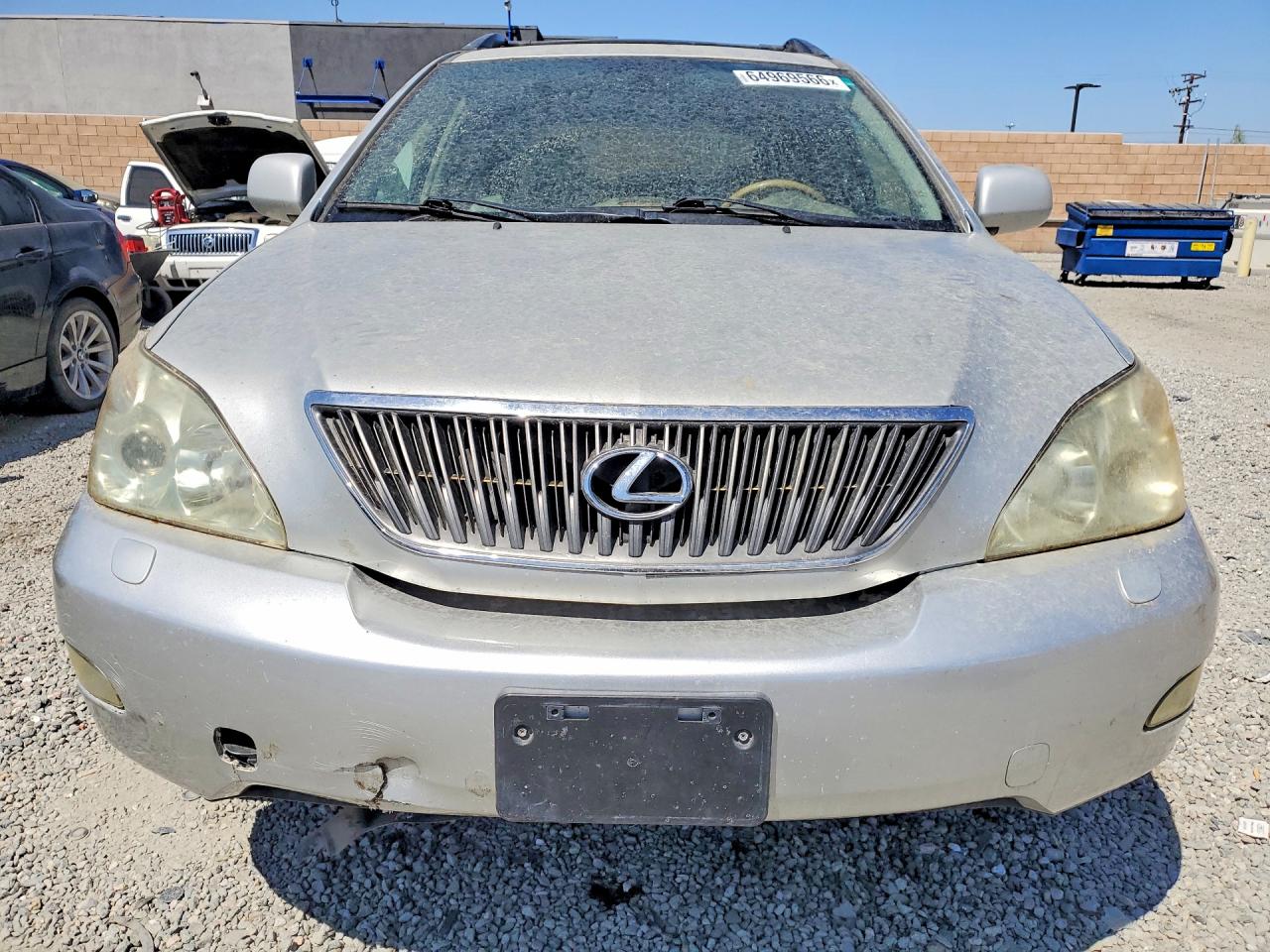 2007 Lexus Rx 350 Silver vin: 2T2HK31U27C036669