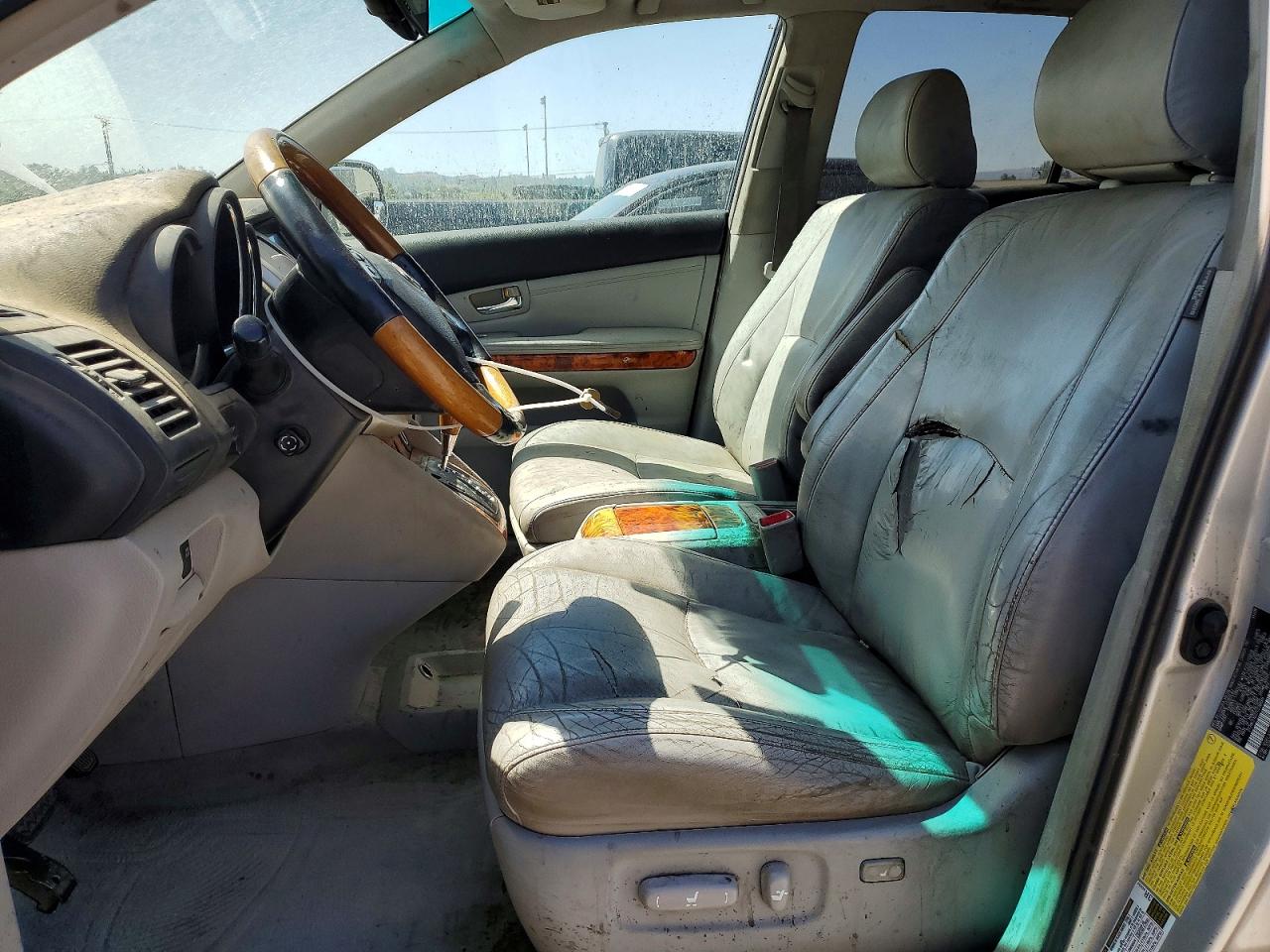 2007 Lexus Rx 350 Silver vin: 2T2HK31U27C036669