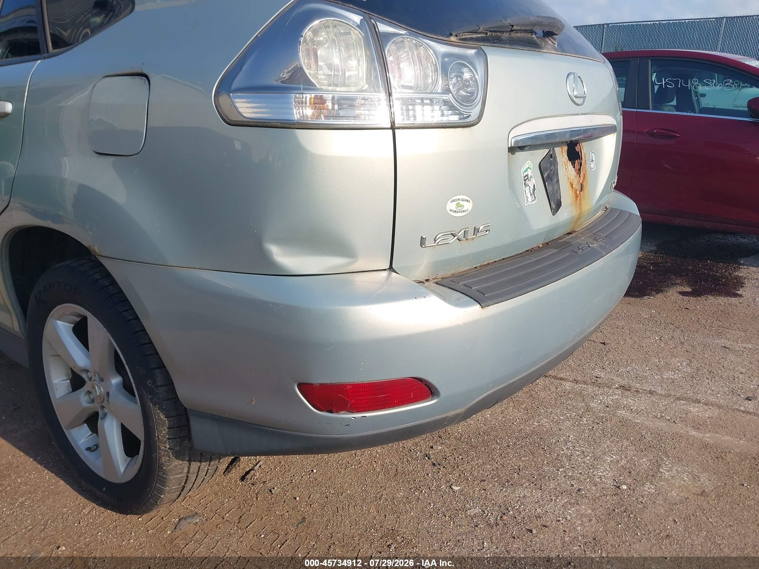 2007 Lexus Rx 350   Серебряный vin: 2T2HK31U27C037059