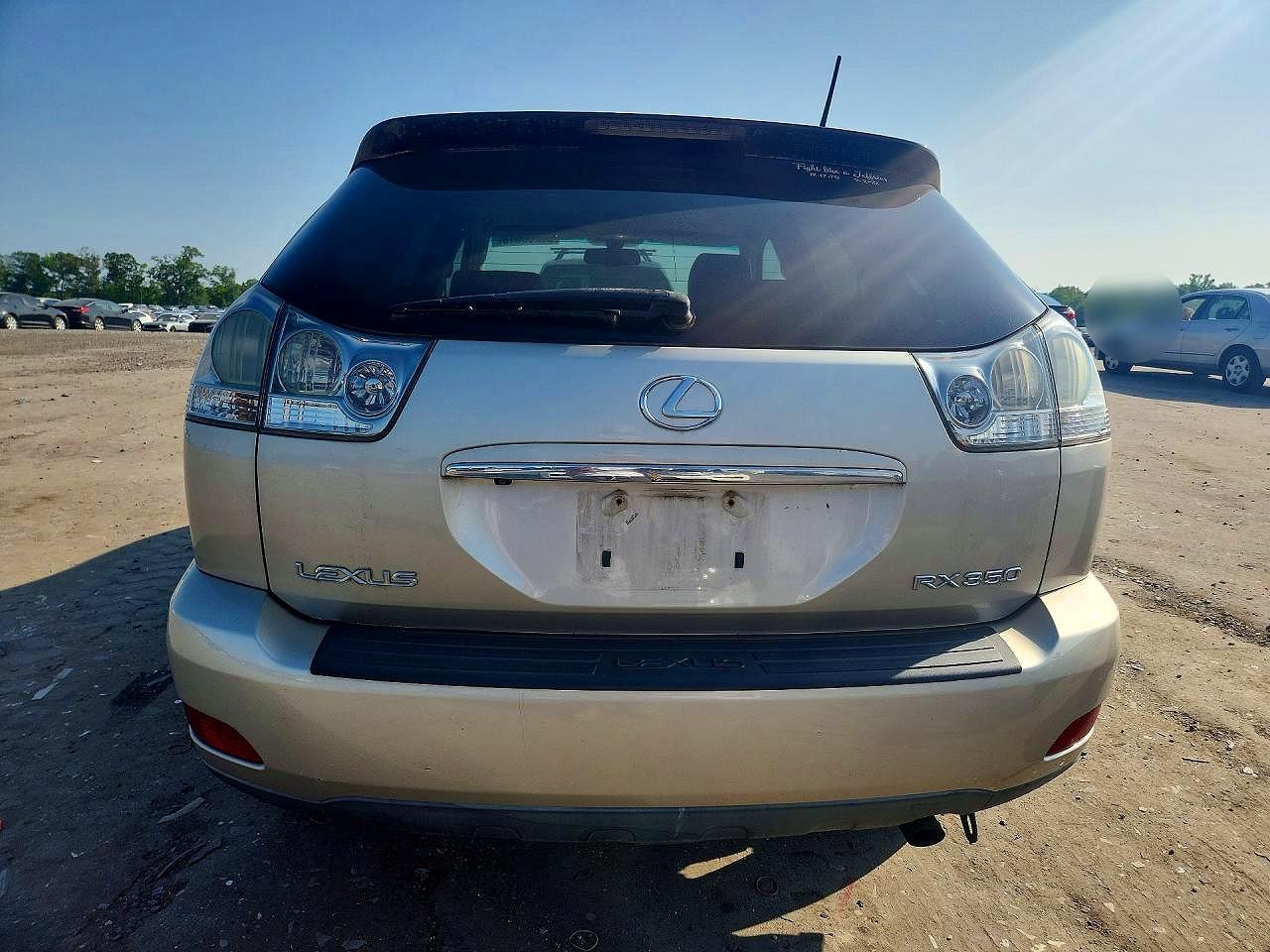 2007 Lexus Rx 350 Gold vin: 2T2HK31U27C040222