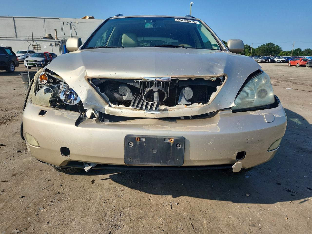 2007 Lexus Rx 350 Gold vin: 2T2HK31U27C040222