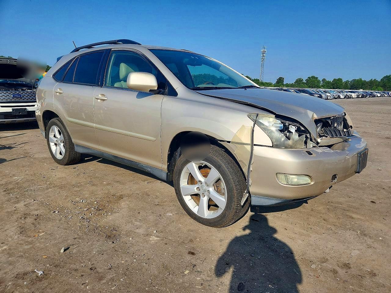 2007 Lexus Rx 350 Gold vin: 2T2HK31U27C040222