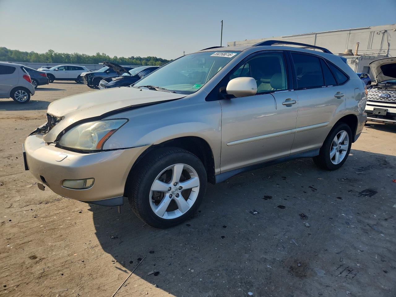 2007 Lexus Rx 350 Gold vin: 2T2HK31U27C040222