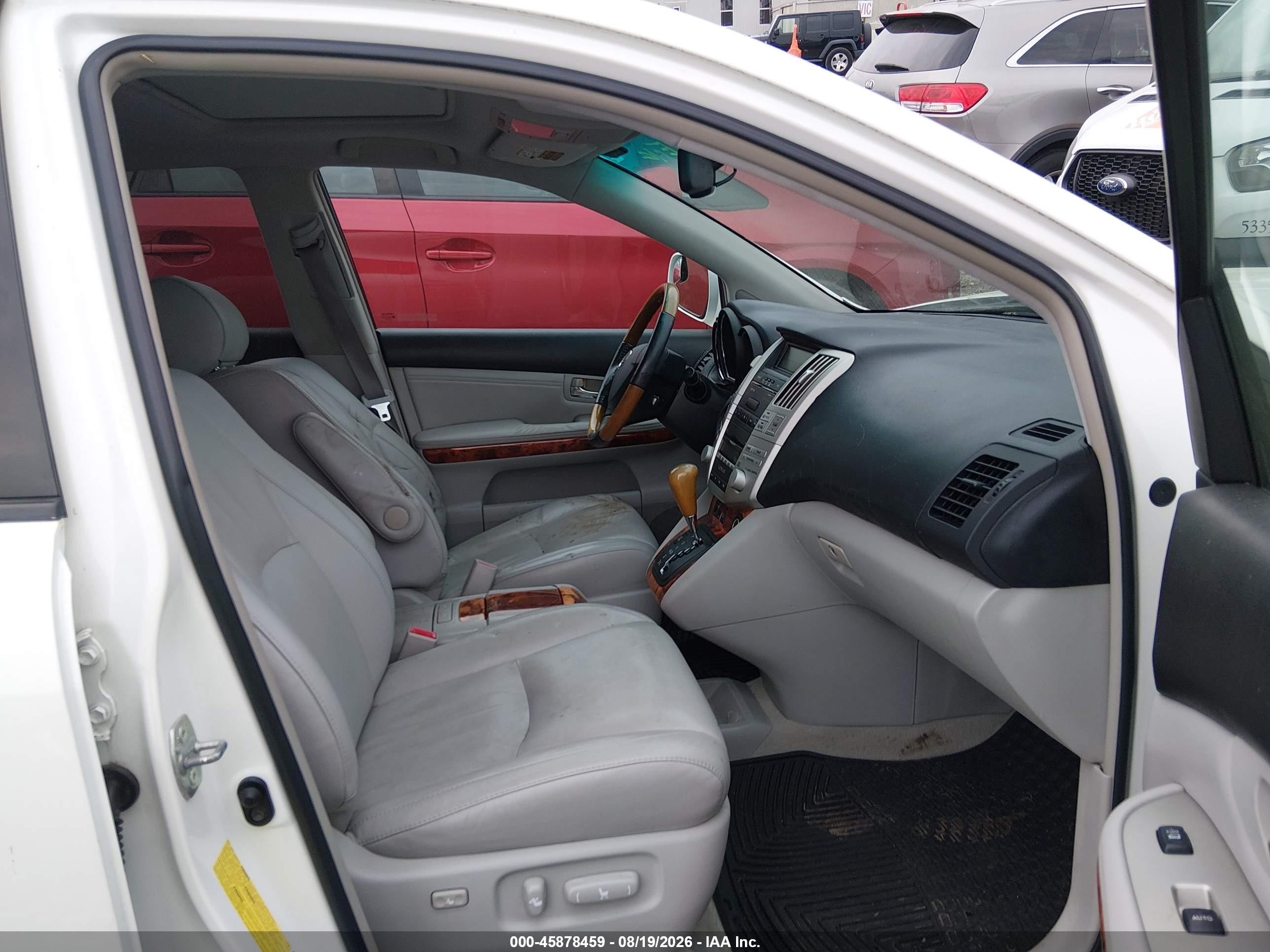 2007 Lexus Rx 350 White vin: 2T2HK31U27C042133